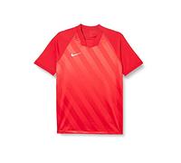 Nike BV6738 Y NK Dry CHALNG III JSY SS T-Shirt Unisex-Child University Red/University Red/White M