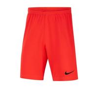NIKE BV6865-635 Y NK DF Park III Short NB K Shorts Unisex Bright Crimson/(Black) Tamaño M