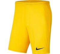 Nike BV6865-719 Dri-FIT Park 3 Shorts Unisex Tour Yellow/Black Tamaño L