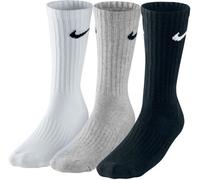 Nike 3PPK Value Cotton Crew Calcetines, Hombre, Negro, S