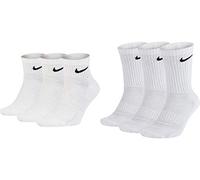 Nike Calcetines de fútbol unisex para adultos hasta la rodilla, clásicos, Dri Fit, Blanco, 40
