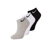 NIKE Calcetines deportivos gris moteado / negro / blanco 42-46 gris moteado / negro / blanco