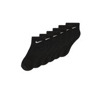 Calcetines de tenis Nike Everyday Cotton Cushioned Ankle M 6P - black 38-42