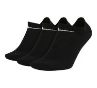 Calcetines de fitness nike everyday lightweight no-show negro x3 38 - 42