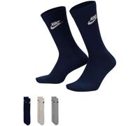 Nike - Calcetines Everyday Essential (3 Pares), Unisex, Multi-Color, XL [46 - 50]