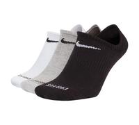 Nike Calcetines Fantasmitas Unisex Everyday Plus Dri-Fit (3 Pares) - 911 (Gris /
