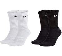 NIKE - Calcetines largos para hombre y mujer para: Unisex-adulto color: NEG Y BCO talla: L