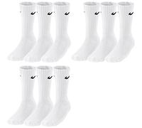 Nike - Calcetines para hombre y mujer Sx4508 001 Blanco L