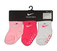 Nike Calcetines Swoosh Gripper Bebé Rosa, Talla 1-2 Años