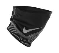 Nike Calentador de Cuello Unisex 360 Therma-FIT, Negro/Plata, S/M