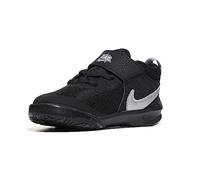 Nike Calzado de Baloncesto para niño Team Hustle D 10, Black/Metallic Silver-Volt-White, 35 EU