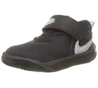 Nike Calzado de Baloncesto para niño Team Hustle D 10, Black/Metallic Silver-Volt-White, 36 EU