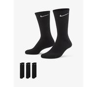 Nike Calzas Unisex Everyday Cushioned Crew (3 Pares) - 010 Negro