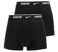 NIKE Calzoncillo boxer negro / blanco, Talla XL
