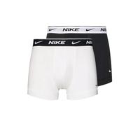 Nike Calzoncillos tipo bóxer de 2 piezas, talla XL, color negro/blanco, ropa interior técnica deportiva, blanco y negro., XL