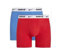 NIKE Calzoncillos Tipo bóxer para Hombre Dri-Fit 2PK, Paquete de 2 Unidades, Star Blue/Uni Red/White WB, XL