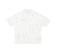 Nike - Camisa Tejida Moderna con Cuello en V - Sport - Mujer - Blanco - M -