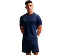 Nike - Camiseta Academy 25 Dri-FIT SS Top Br, Unisex, Blue Void-Black-White-Pinksicle, M