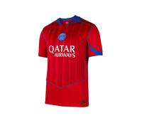 NIKE Camiseta de fútbol PSG para hombre rojo | L