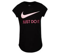 NIKE Camiseta de Manga Corta Infantil Swoosh JDI Negro