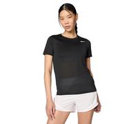 Nike Camiseta de Manga Corta Mujer Dri-FIT Negro, Talla S