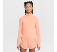 Nike Camiseta de manga larga con cremallera de 1/4 Dri-FIT - Niña - Naranja S