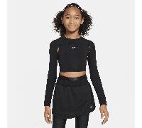 Nike Camiseta de manga larga Dri-FIT - Niña - Negro L