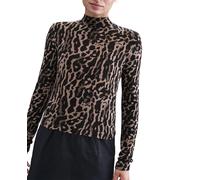 Nike Camiseta de mujer W Nsw Nk Chll Knit Tee Pnx Nike. Negro XS