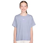 NIKE Camiseta de niña Sportswear Essential azul claro | 128-140