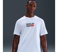 Nike Camiseta de running de manga corta Dri-FIT - Hombre - Blanco M
