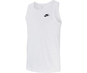 Nike Camiseta de Tirantes para Hombre M NSW Club, Blanca, pequeña