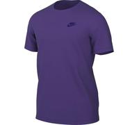 Nike - Camiseta Sportswear Club, Hombre, Wild Grape-White, XL