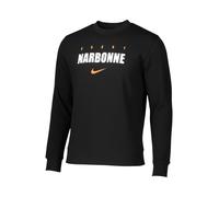 NIKE Camiseta deportiva 'Team Club' naranja / negro / blanco M naranja / negro / blanco