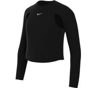 Nike Camiseta Dri-Fit De Manga Larga para Niña, Black/Particle Grey, FN9032-010, L