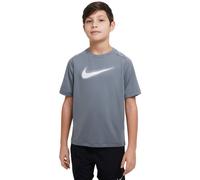 Nike - Camiseta Dri-Fit Multi Niño, Unisex, Smoke Grey-WHite, M