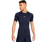 Nike M NP DF Tight Top SS Camiseta, Obsidian/Black, XL Hombre