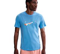 Nike - Camiseta Dri-FIT Swoosh, Hombre, University Blue, L