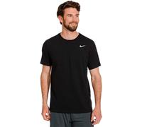 Nike M NK Dry Tee Dfc Crew Solid - Camiseta de Manga Corta, Hombre, Negro (Black/ White), S