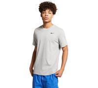 Nike - Camiseta Dri-Fit Training, Hombre, Dark Grey Heather-Black, S