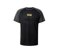 NIKE Camiseta funcional 'CITY' amarillo claro / gris oscuro / rojo / negro S amarillo claro / gris oscuro / rojo / negro