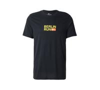 NIKE Camiseta funcional 'CITY MRTH' amarillo / naranja / negro M amarillo / naranja / negro