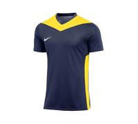 NIKE Dri-fit Park Derby IV T-Shirt Unisex Unisex niños, Midnight Navy/Tour Yellow/White, Talla L
