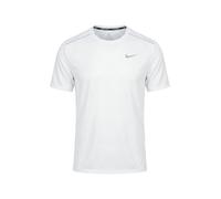 NIKE Camiseta funcional 'MILER' gris / blanco XL EUR