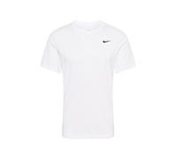 Nike M NK Dry tee Dfc Crew Solid T-Shirt, Hombre, White/Black, L