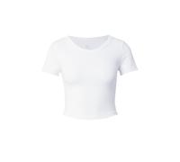 Camiseta de mujer Nike One Fitted Dir-Fit Short Sleeve Top - white/black L