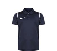 Nike Park 20 Polo, Unisex niños, Obsidian/White/White, Extra-Large