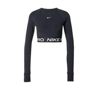 NIKE Camiseta funcional 'Pro' negro / blanco M negro / blanco