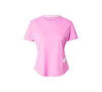 NIKE Camiseta funcional rosa claro / blanco S rosa claro / blanco