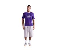 NIKE Camiseta funcional 'T90 Energy' gris claro / azul violaceo / rojo / blanco L gris claro / azul violaceo / rojo / blanco