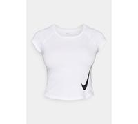 NIKE Camiseta funcional 'TEMPO SWOOSH' negro / blanco S negro / blanco